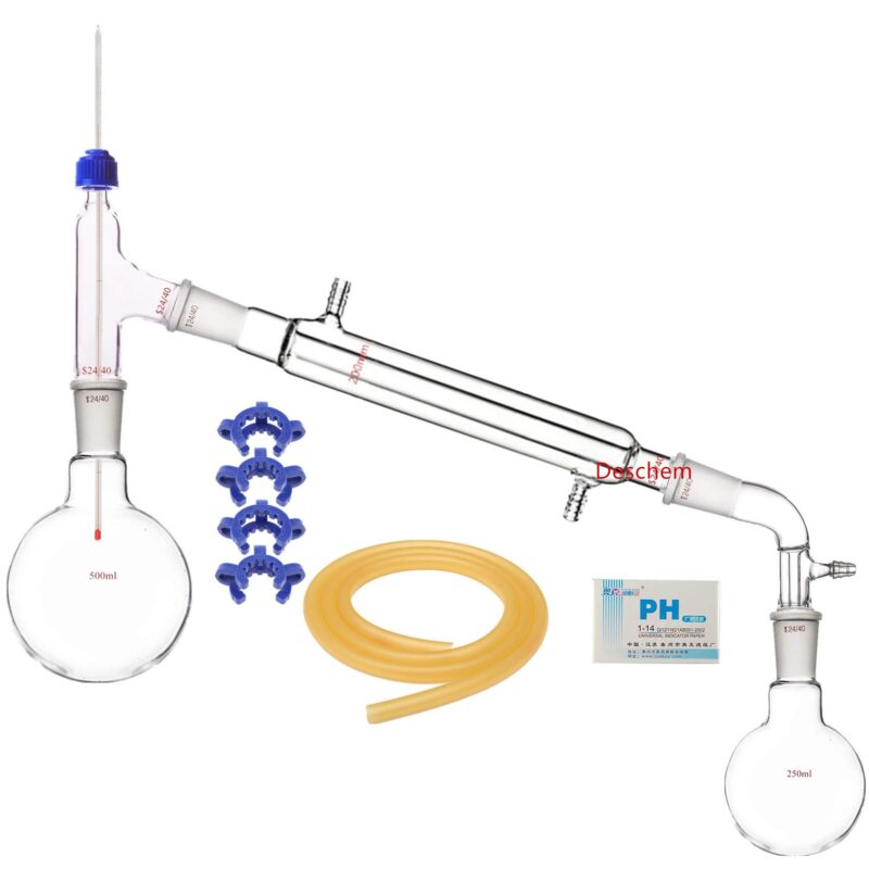 24/40 Glass Distillation Apparatus Kit (Basic Set)